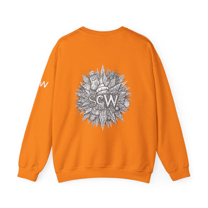 Crewneck Sweatshirt Festive B&W