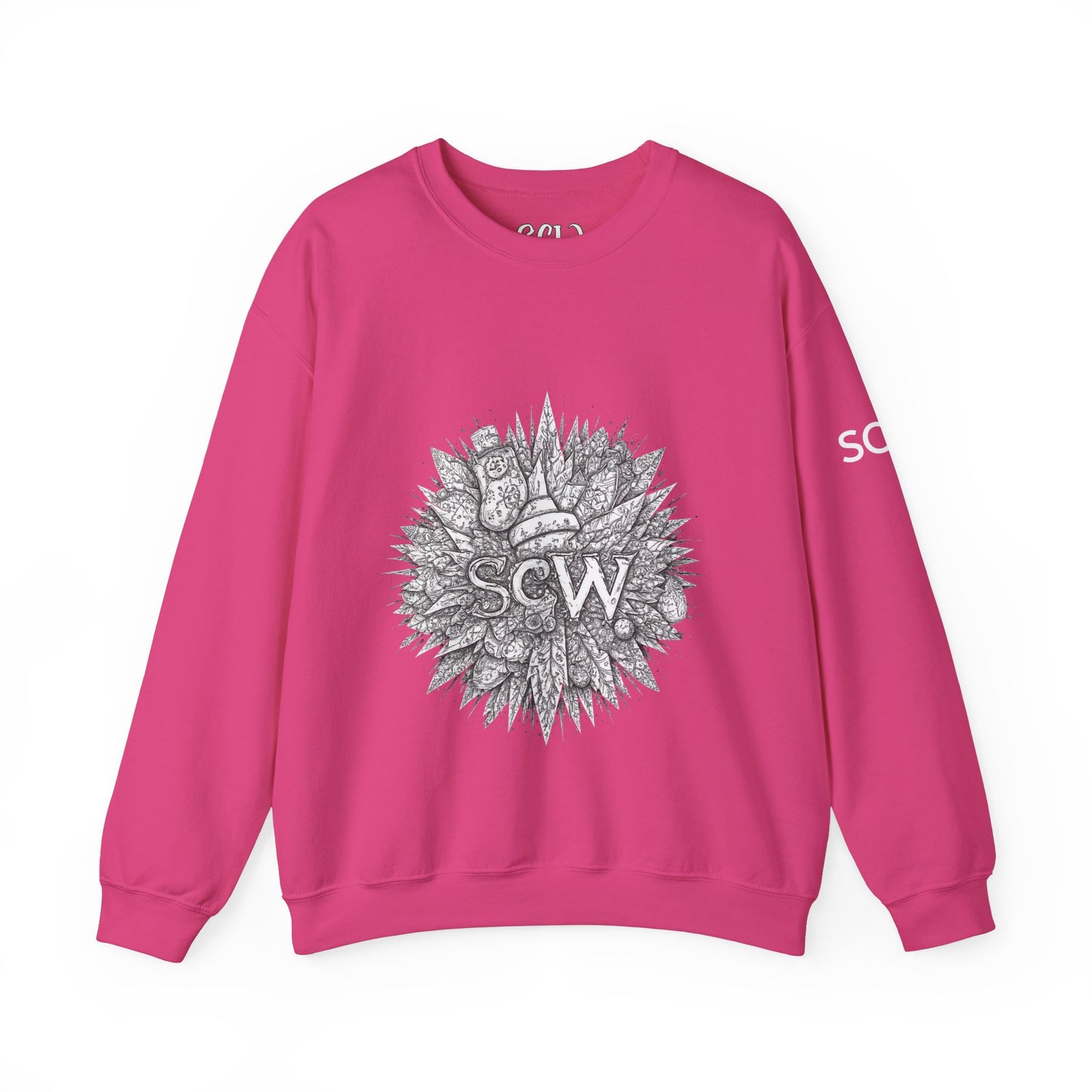 Crewneck Sweatshirt Festive B&W