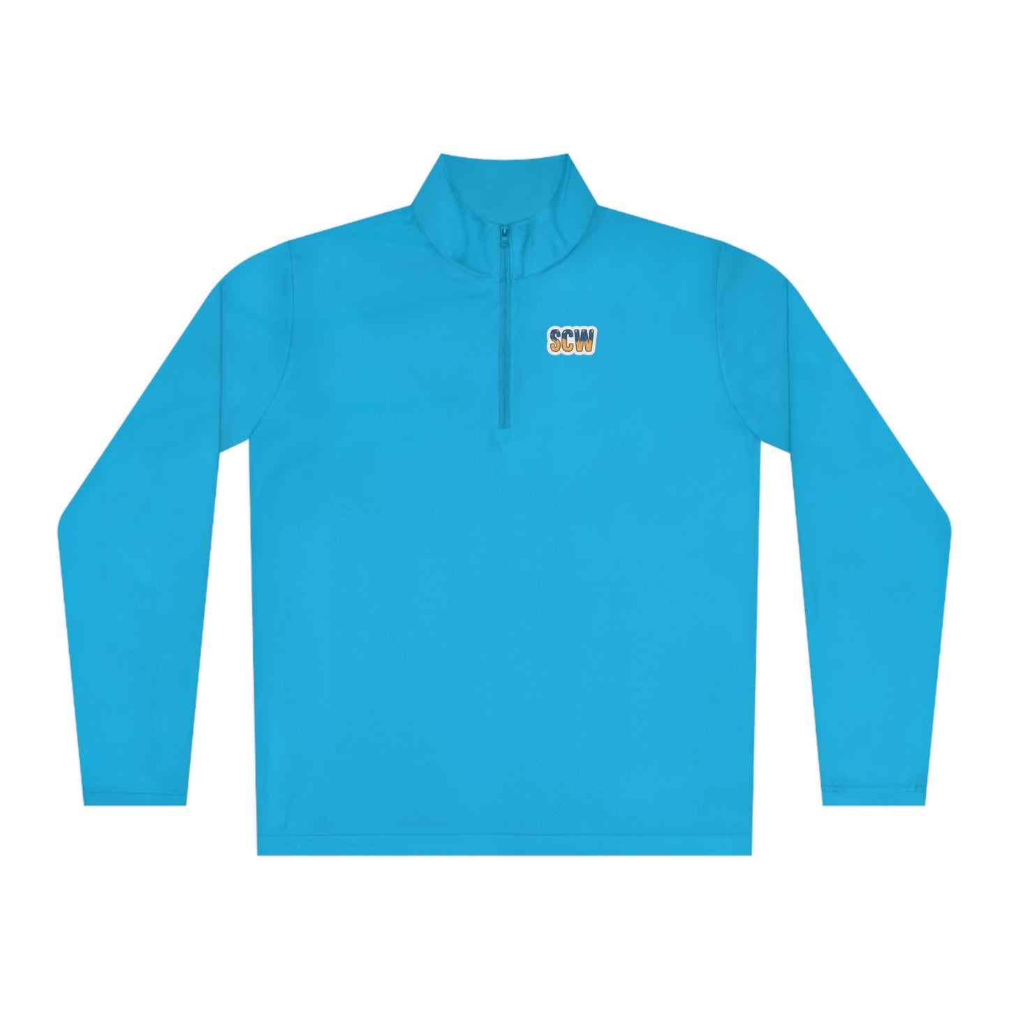 "Stickered 4.0" Quarter-Zip Pullover