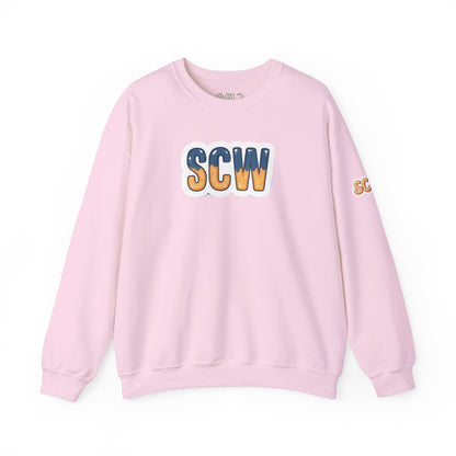 "Stickered 4.0" Crewneck Sweatshirt