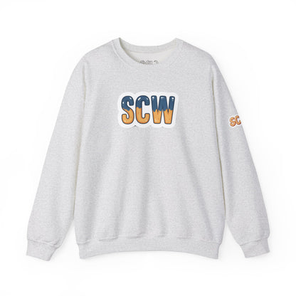 "Stickered 4.0" Crewneck Sweatshirt