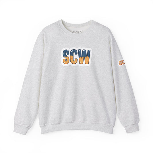 "Stickered 4.0" Crewneck Sweatshirt