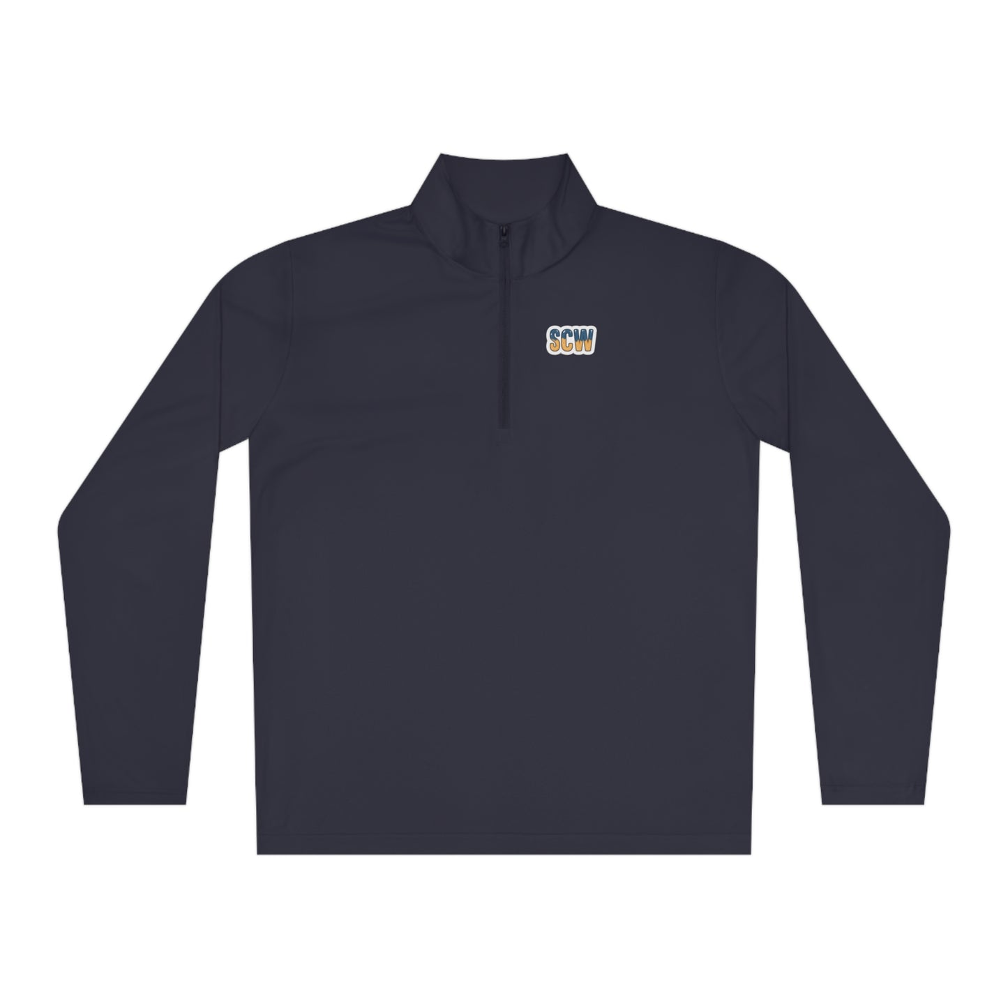 "Stickered 4.0" Quarter-Zip Pullover