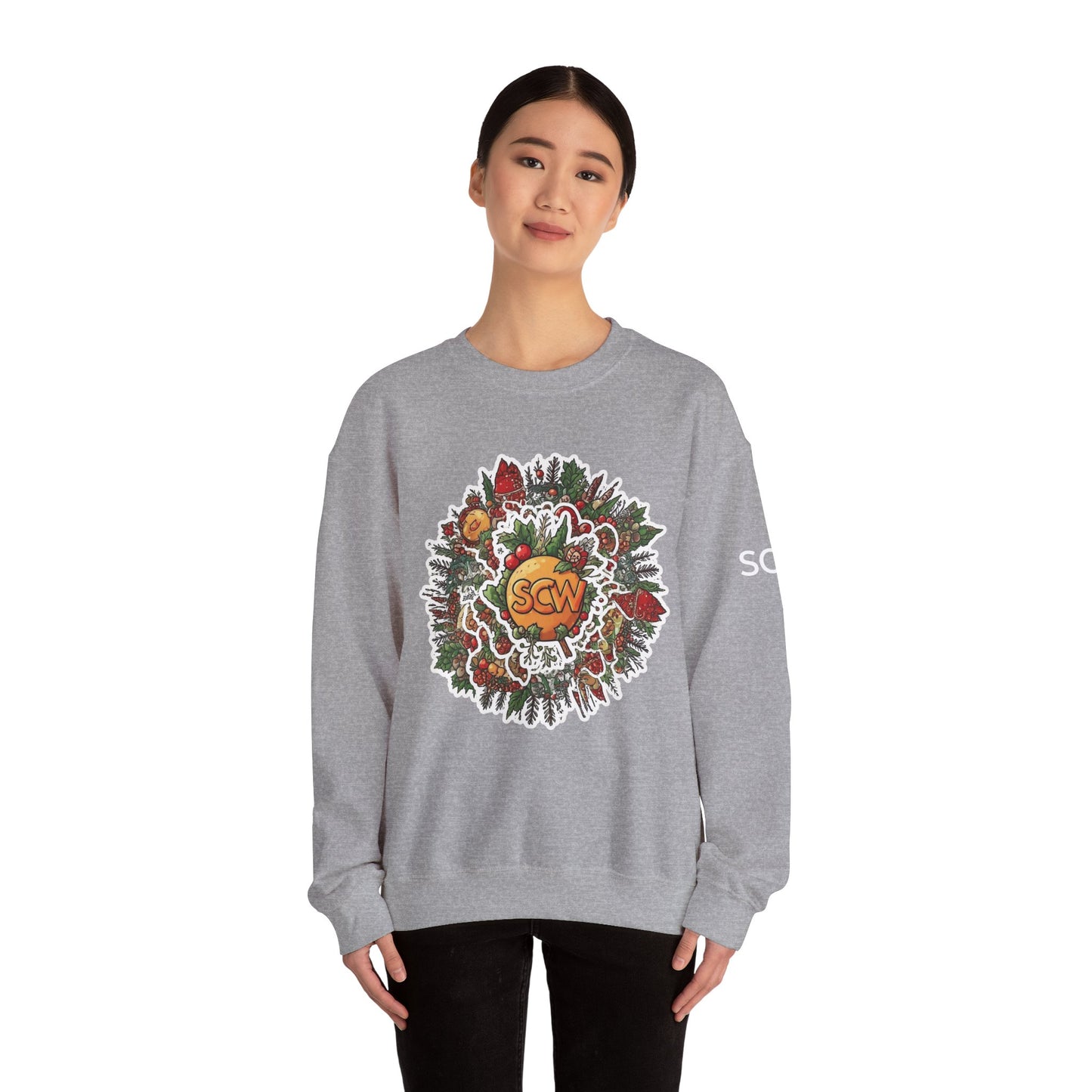 Sweatshirt Festive Mistletoe