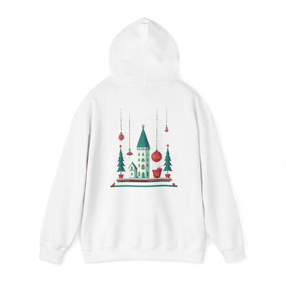 Hooded Sweatshirt Festive Castle