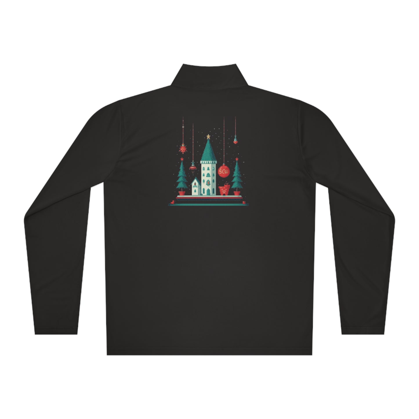 Quarter-Zip Pullover Festive Castle