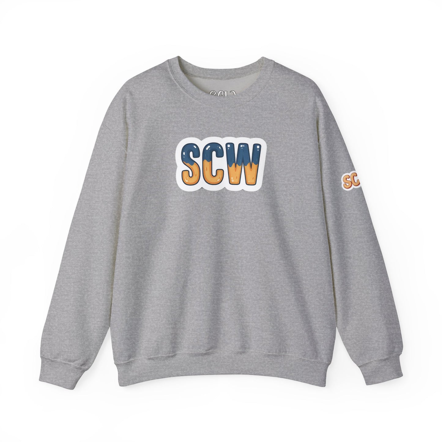 "Stickered 4.0" Crewneck Sweatshirt