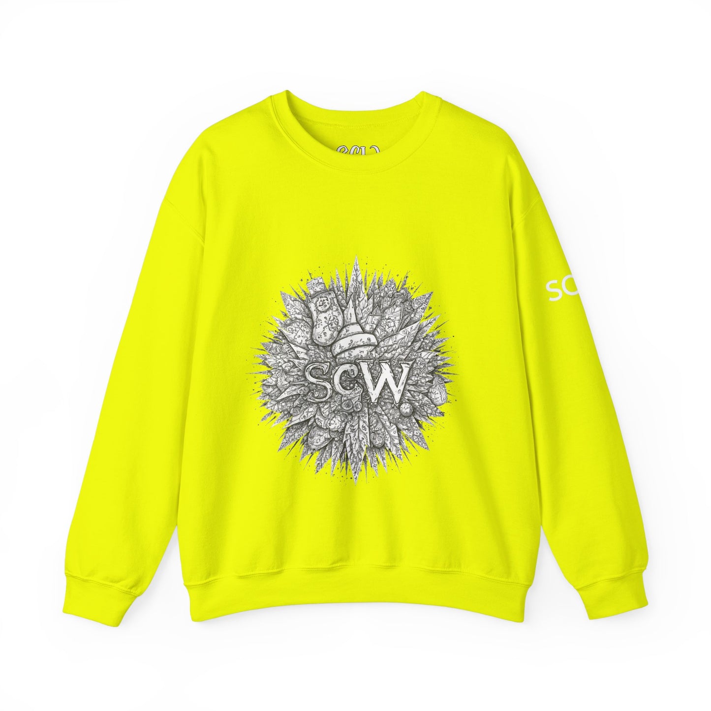 Crewneck Sweatshirt Festive B&W