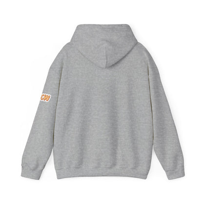 "Stickered" Hooded Sweatshirt