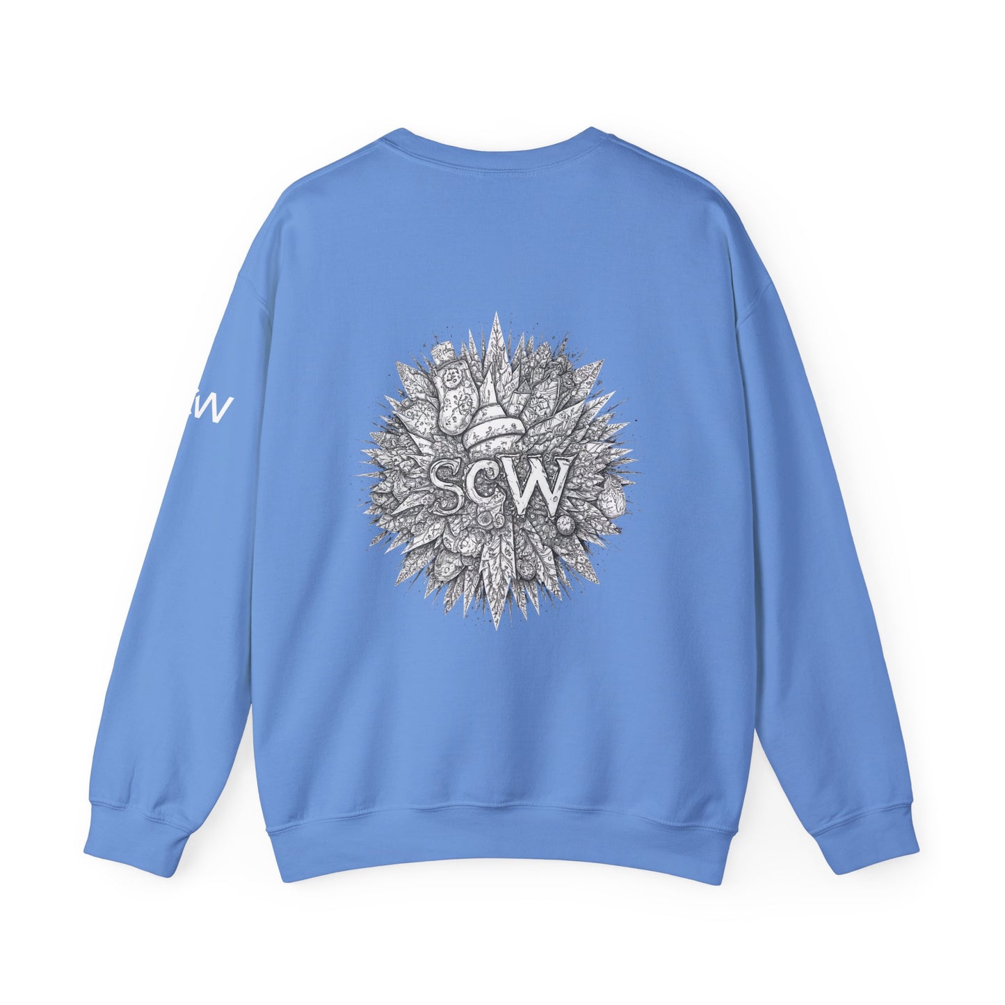 Crewneck Sweatshirt Festive B&W