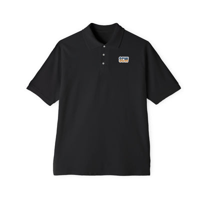 "Stickered 4.0" Men's Piqué Polo