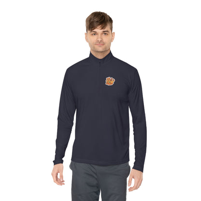 "Stickered 2.0" Quarter-Zip Pullover