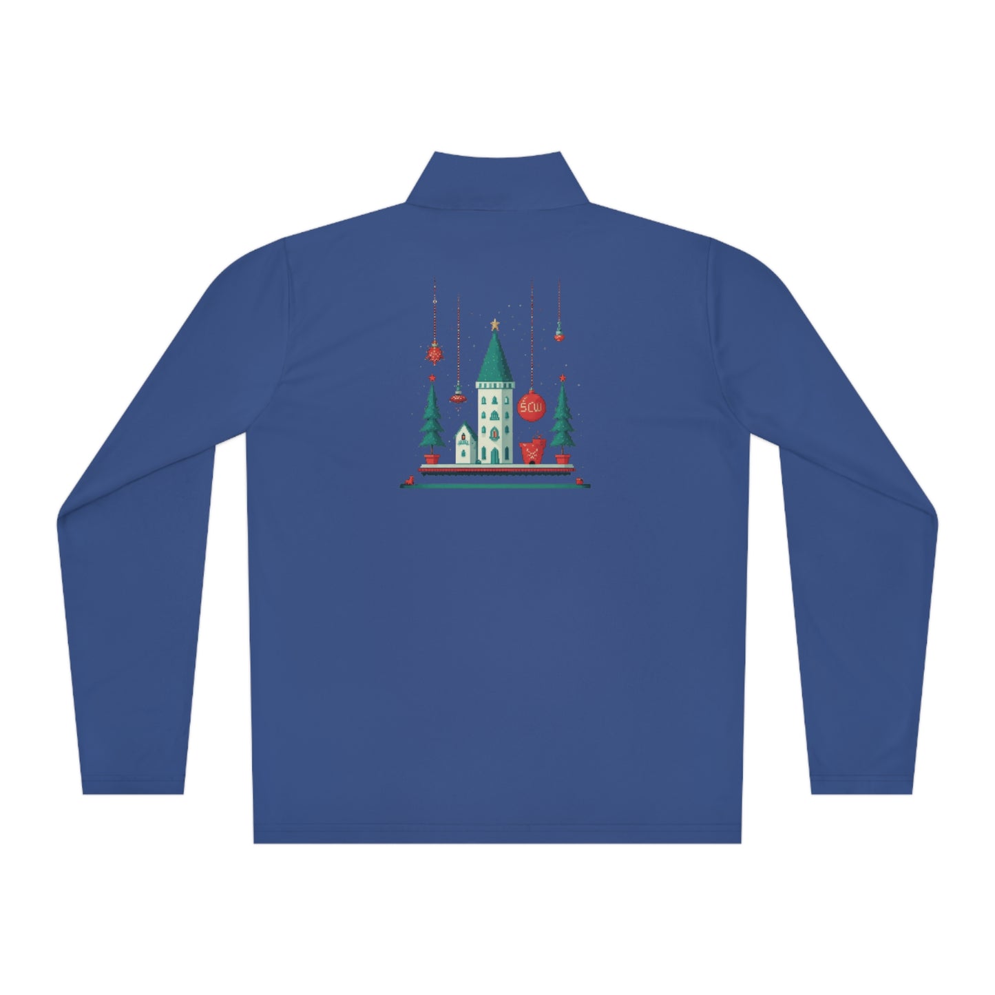 Quarter-Zip Pullover Festive Castle