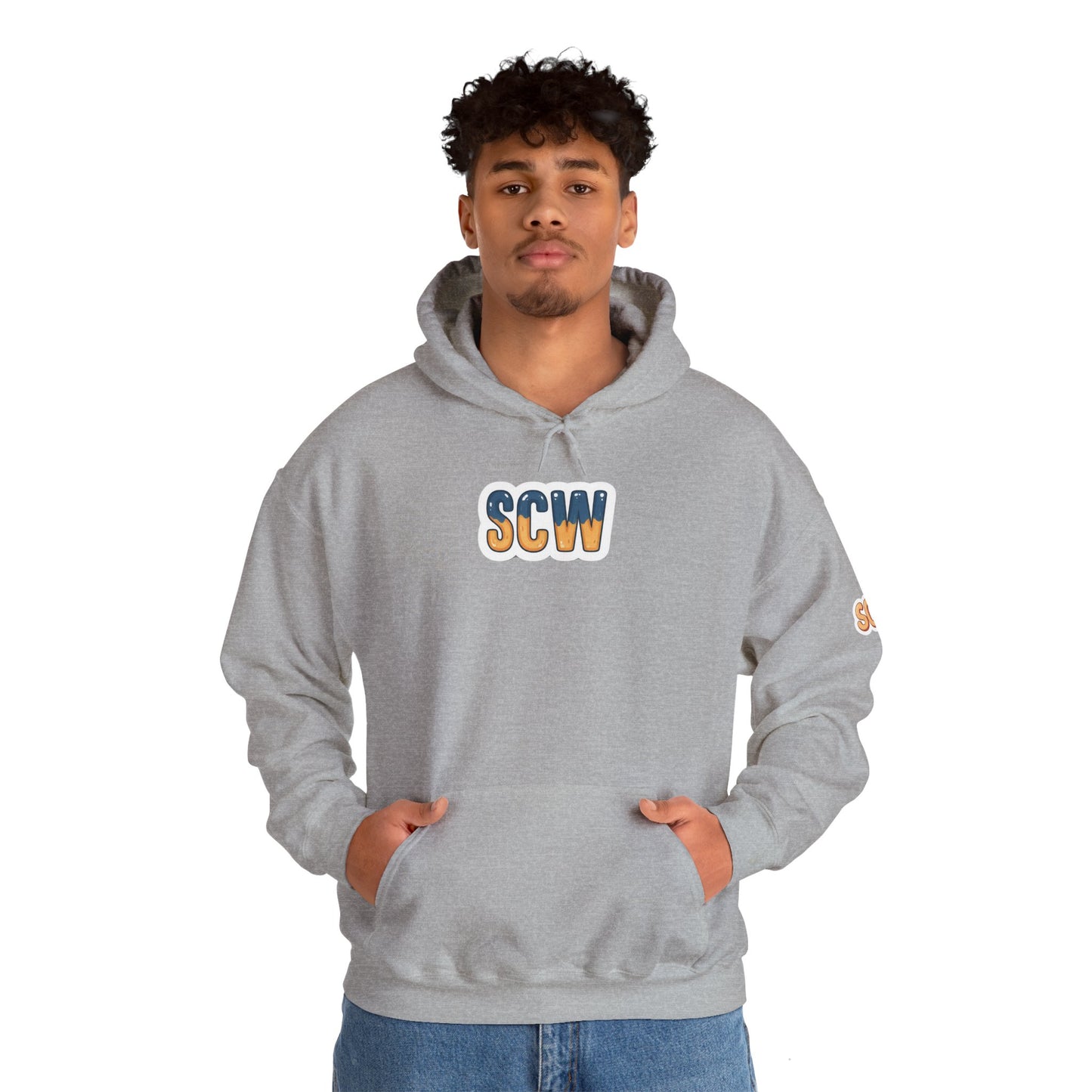 "Stickered 4.0" Hooded Sweatshirt